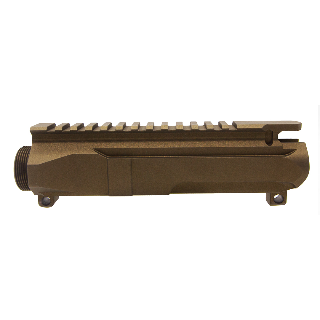 AR-9 ENHANCED 9MM AR-15 BILLET UPPER RECEIVER - Cerakote Burnt Bronze