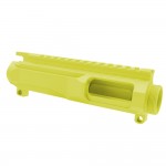 AR-9/9X19 ENHANCED 9MM AR-15 BILLET UPPER RECEIVER - Cerakote LEMON ZEST (Made in USA)