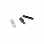 AR-15 Bolt Catch Assembly Kit with Plunger, Spring & Roll Pin - Cerakote Lemon Zest