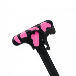 CERAKOTE CAMO| AR-15 Tactical Charging Handle| Black and Pink