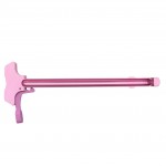 AR-15 Battle Hammer Charging Handle Assembly w/ Oversized Latch -Pink