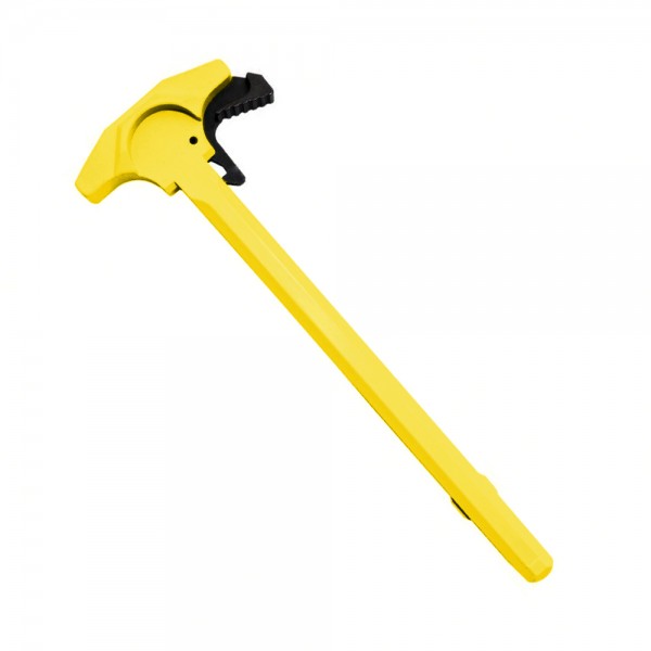 AR-15 Tactical "TALON" Style Charging Handle w/ Oversized Latch Non-Slip - LEMON ZEST