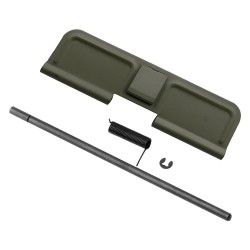 AR-15 Ejection Port Dust Cover Complete Assembly - Cerakote OD Green