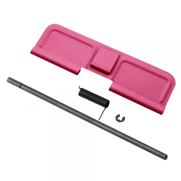 AR-15 Ejection Port Dust Cover Complete Assembly - Cerakote Pink