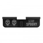 AR-15 Ejection Port Cover | Dust Cover Assembly- Skull Stay Spooky 