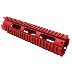 AR-15 10" Mid Length Free Float Handguard - Cerakote - Red