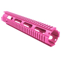 AR-15 12" Mid Length Free Float Handguard - Cerakote - Pink