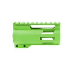 CERAKOTE ZOMBIE GREEN| AR-15 4" M-Lok Super Slim Free Float Handguard