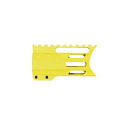 CERAKOTE LEMON ZEST| AR-15 4" Combat M-Lok Handguard "C" Cut