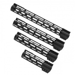 AR-15 MLOK Super Slim Free Float Handguard- Black (OPTIONS AVAILABLE) 