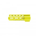 AR-15 M-Lok Super Slim Light Free Float Handguard  (MADE IN USA) - Lemon Zest - Options Available