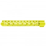 AR-15 M-Lok Super Slim Light Free Float Handguard  (MADE IN USA) - Lemon Zest - Options Available