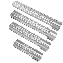 AR-15 Custom USA Made M-Lok Super Slim Light Free Float Handguard-RAW (LENGTH OPTION)