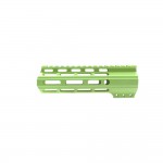 AR-15 M-Lok Super Slim Light Free Float Handguard  (MADE IN USA) - Zombie Green - Options Available