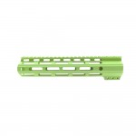 AR-15 M-Lok Super Slim Light Free Float Handguard  (MADE IN USA) - Zombie Green - Options Available