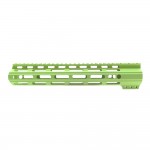 AR-15 M-Lok Super Slim Light Free Float Handguard  (MADE IN USA) - Zombie Green - Options Available