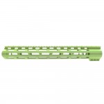 AR-15 M-Lok Super Slim Light Free Float Handguard  (MADE IN USA) - Zombie Green - Options Available