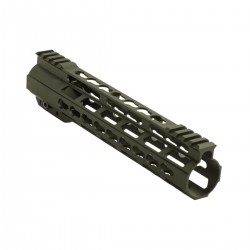 Cerakote OD Green| AR-15 Ultra Light Frame Rail System 10 Inches 