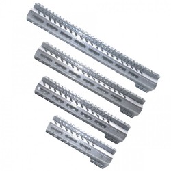 AR-15 M-LOK Super Slim Free Float Handguard -RAW (OPTIONS AVAILABLE)