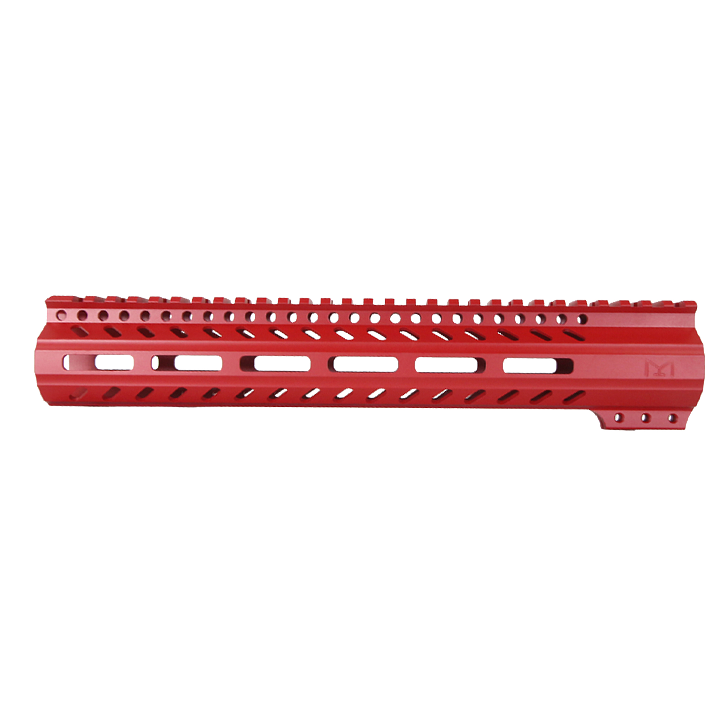 AR-15 M-LOK Super Slim Free Float Handguard - Cerakote Red (OPTIONS ...