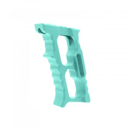 AR Large Cut Aluminum Foregrip -Cerakote Robins Egg