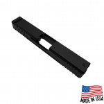 Glock 19 Custom Stripped Slide CERAKOTE BLACK (Made in USA)