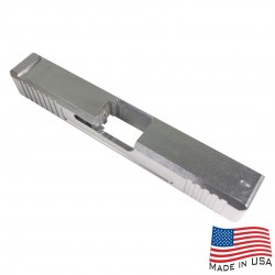 Glock 19 Custom Stripped Slide - RAW  (Made in USA) 