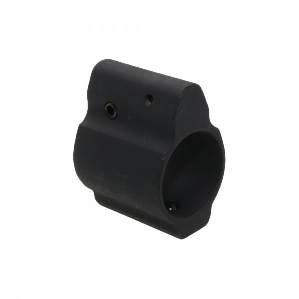.750 Micro Low Profile Adjustable Gas block -Black