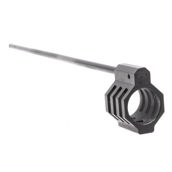 .750 Low Profile Micro "CAGED" Steel Gas Block (USA) and Rifle Length Stainless Gas Tube - Assembled (GTR, GBUS)
