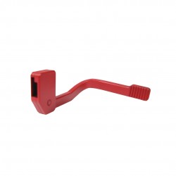 AR-15 Extended Aluminum Bolt Catch Lever- Cerakote RED AR-15 Extended Aluminum Bolt Catch Lever- Cerakote RED