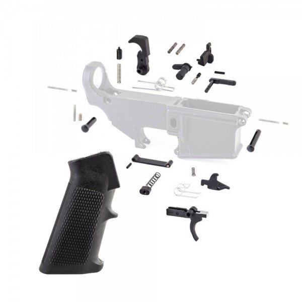 Lower Parts Kit w/ Standard Grip & Trigger Guard 