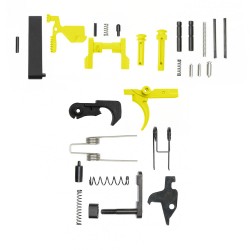 CERAKOTE LEMON ZEST | AR-15 Lower Receiver Parts Kit (Without Grip & Screw) 