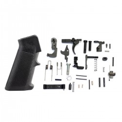 M16 Lower Receiver Parts Kit and A2 Grip