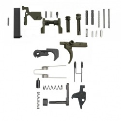 CERAKOTE OD GREEN | AR-15 Lower Receiver Parts Kit (Without Grip & Screw) 