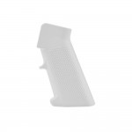 AR-15 Lower Parts Kit w/ Cerakote Bright White (SAFETY AND GRIP OPTION)