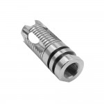 AR-15 Stainless Steel Muzzle Brake Compensator 1/2"x28 Pitch