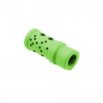 AR-15/.223/5.56 Ported Muzzle Brake Compensator ½”x28- Cerakote Zombie Green