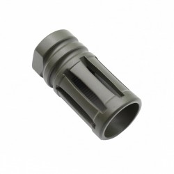 AR-10/LR-308 Birdcage Muzzle Brake - 5 Slots – Cerakote ODG
