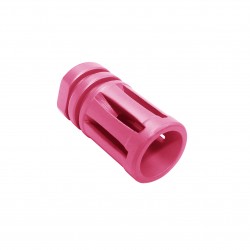 A2 Muzzle Brake for 1/2"x28 Pitch - 5 Ports - Cerakote Pink 