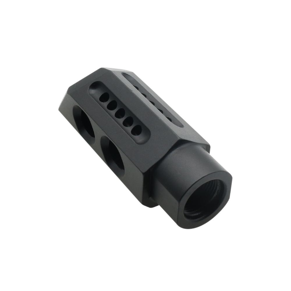 AR-15 Slant Nitride Muzzle Brake Hybrid Compensator- Otsupplier