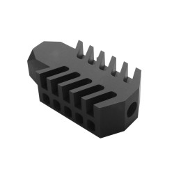 AR-15/.223/5.56 Barrett Style "Tanker" Muzzle Brake Version 2 1/2x28" Thread Pitch "Aluminum "