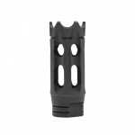 AR-10 Custom ported muzzle brake “The castle” for 5/8x24 pitch 