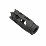 AR-10 Custom ported muzzle brake “The castle” for 5/8x24 pitch 