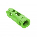 AR-15/.223/5.56 Custom Ported Muzzle Brake - Cerakote Zombie Green