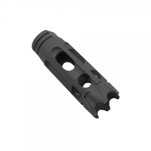 AR-15 Custom ported muzzle brake “The castle” for 1/2x28 pitch 