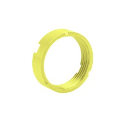 AR-15 Buffer Castle Nut Cerakote- Lemon Yellow AR-15 Buffer Castle Nut Cerakote- Lemon Yellow