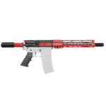 AR-15 5.56 NATO 10'' PISTOL KIT - FORGED UPPER WITH 10'' HANDGUARD- CERAKOTE COLOR ACCENT BUNDLE