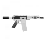 AR-15 5.56 NATO 7'' PISTOL KIT - BILLET UPPER WITH 7'' HANDGUARD- CERAKOTE COLOR ACCENT BUNDLE