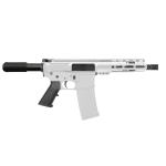 AR-15 5.56 NATO 7'' PISTOL KIT - BILLET UPPER WITH 7'' HANDGUARD- COLOR SET BILLET UPPER AND HANDGUARD OPTIONS 