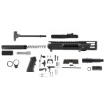 AR-40 4.5" BILLET UPPER RECEIVER PISTOL BUILD KIT W/4" M-LOK HANDGUARD- BCG-LPK &  Pistol Tube Kit